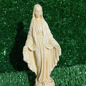 Virgin Mary Resin Figurine Madonna Immaculate Conception Christian